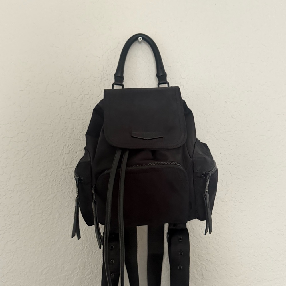 Steve Madden Nylon Black Backpack